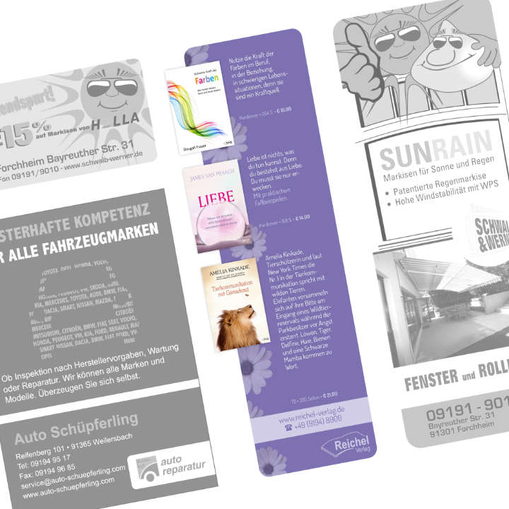 Zeitungsanzeigen erstellen