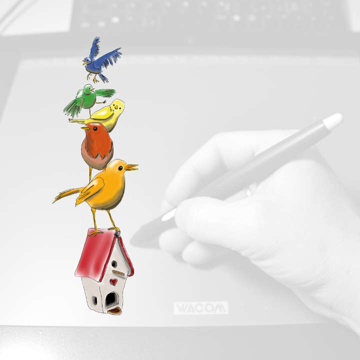 Werbegrafik Illustrationen